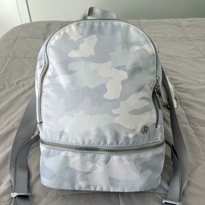 Lululemon Baby Blue Camouflage Backpack